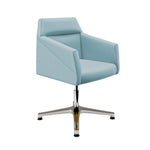 SILLA CONFIDENTE BASE CROMADA | RAY - ARQMAT