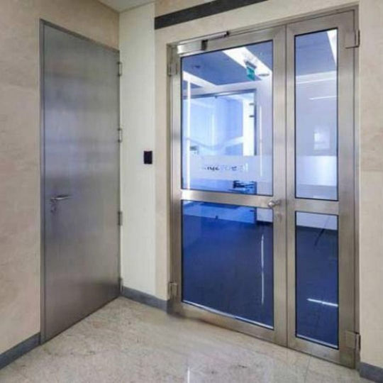 TURIA STAINLESS FIRE DOOR