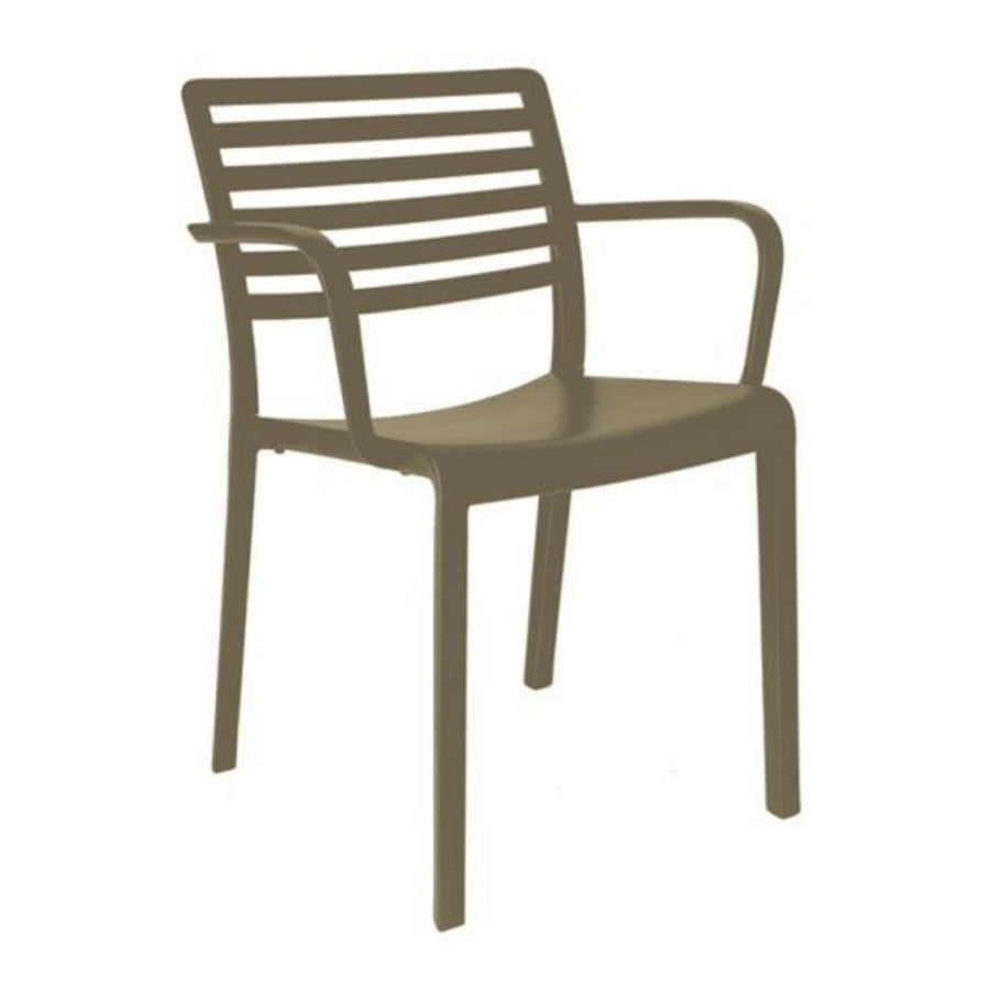 CHAIR WITH LAMA ARMS
