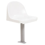 BUTACA SHELL SEATS FIXED WITH METAL BETA 201 FLOOR MOUNTED
