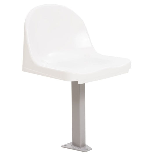 ARMCHAIR SHELL SEATS FIXED WITH METAL BETA 201 FLOOR MOUNTED