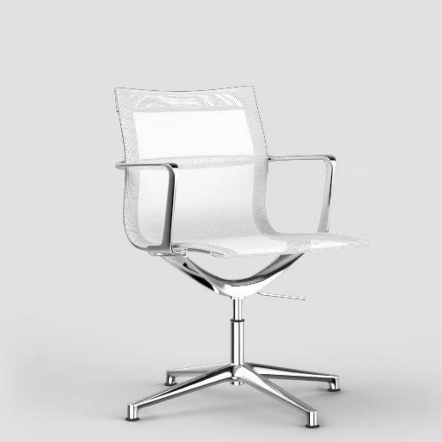 SILLA DE REUNIÓN GIRATORIA CON TOPES | EVOLE