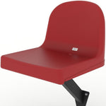 BUTACA SHELL SEATS FIXED WITH METAL BRACKETS EPSILON 101 STEP MOUNTED