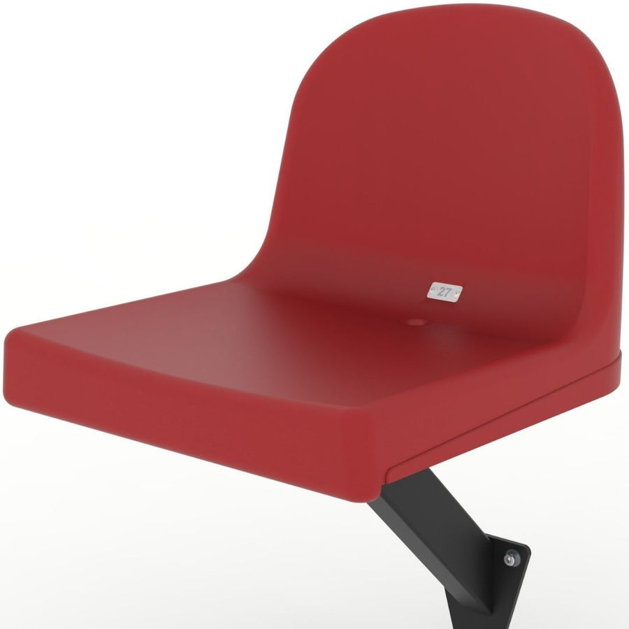BUTACA SHELL SEATS FIXED WITH METAL BRACKETS EPSILON 101 STEP MOUNTED