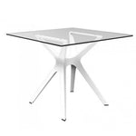 CANDLE TABLE S 90X90 GLASS