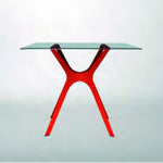 CANDLE TABLE S 70X70 GLASS