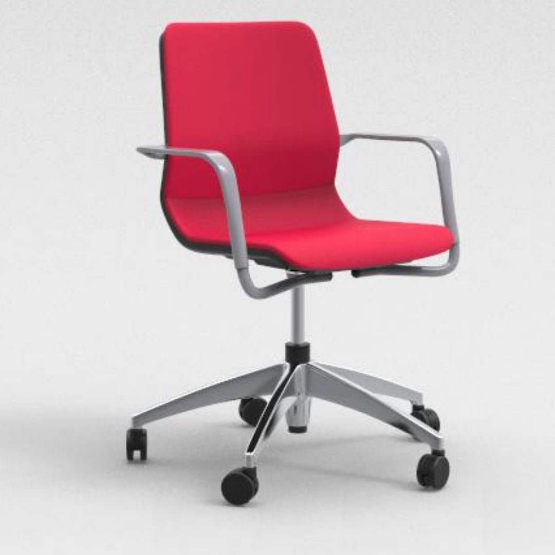 SWIVEL OPERATIONAL CHAIR WITH WHEELS | BROS