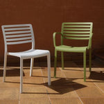 CHAIR WITH LAMA ARMS