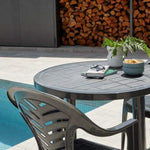 CHAIR WITH PALM ARMS