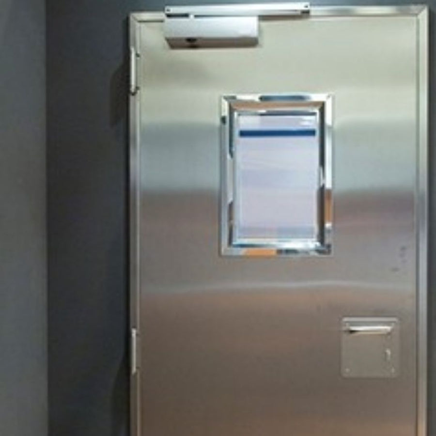TURIA STAINLESS FIRE DOOR