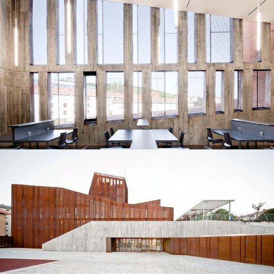 FACHADA PERFORADA | CERRAMIENTOS TRANSPARENTE