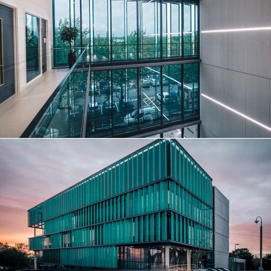 PERFORATED FACADE | TRANSPARENT ENCLOSURES
