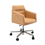 SILLA CONFIDENTE BASE CROMADA CON RUEDAS | RAY - ARQMAT
