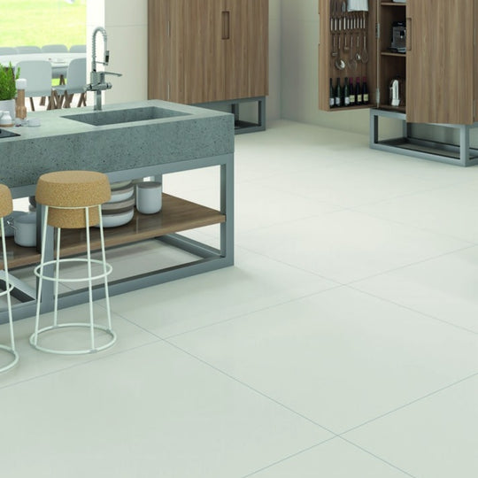 SUELO DE PORCELANATO BLANCOS - ARQMAT