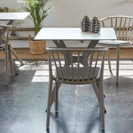 UPHOLSTERED WOODY CHAIR