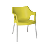 CHAIR WITH POLE ARMS