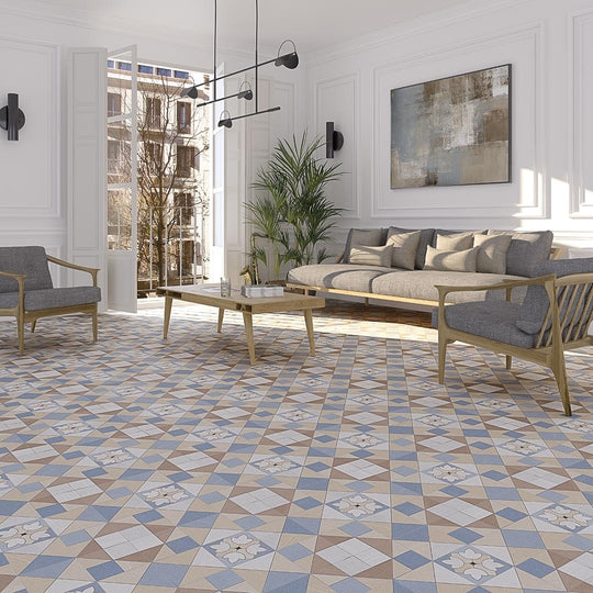 SUELO DE PORCELANATO HIDRÁULICOS - ARQMAT