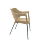 CHAIR WITH POLE ARMS