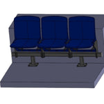 OMEGA 301 MONORAIL ARMCHAIR