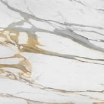 SUELO DE MÁRMOL CALACATA GOLD | BLANCO - ARQMAT