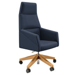 SILLÓN BASE ALTA MADERA CON RUEDAS | RAY - ARQMAT