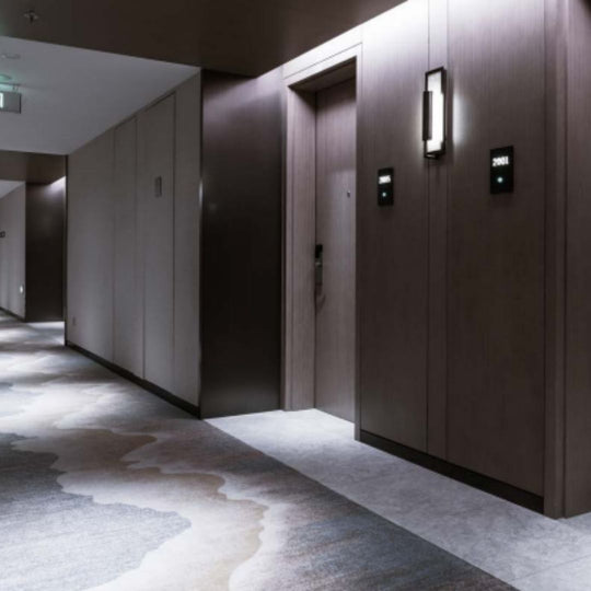 LAMINATED TECHNICAL DOOR WITH ACOUSTIC RESISTANCE