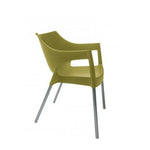 CHAIR WITH POLE ARMS