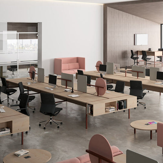 SILLA TAPIZADA CON RUEDAS | ADVANCE - ARQMAT