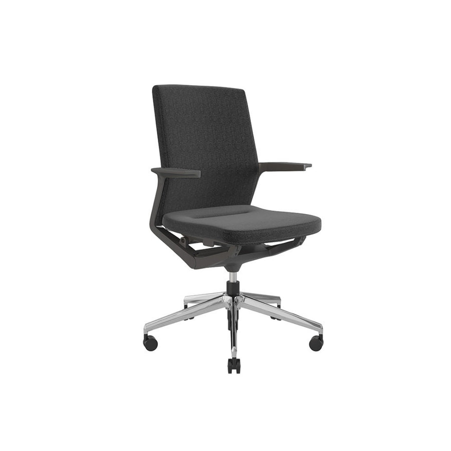 SILLA TAPIZADA CON RUEDAS | ADVANCE - ARQMAT