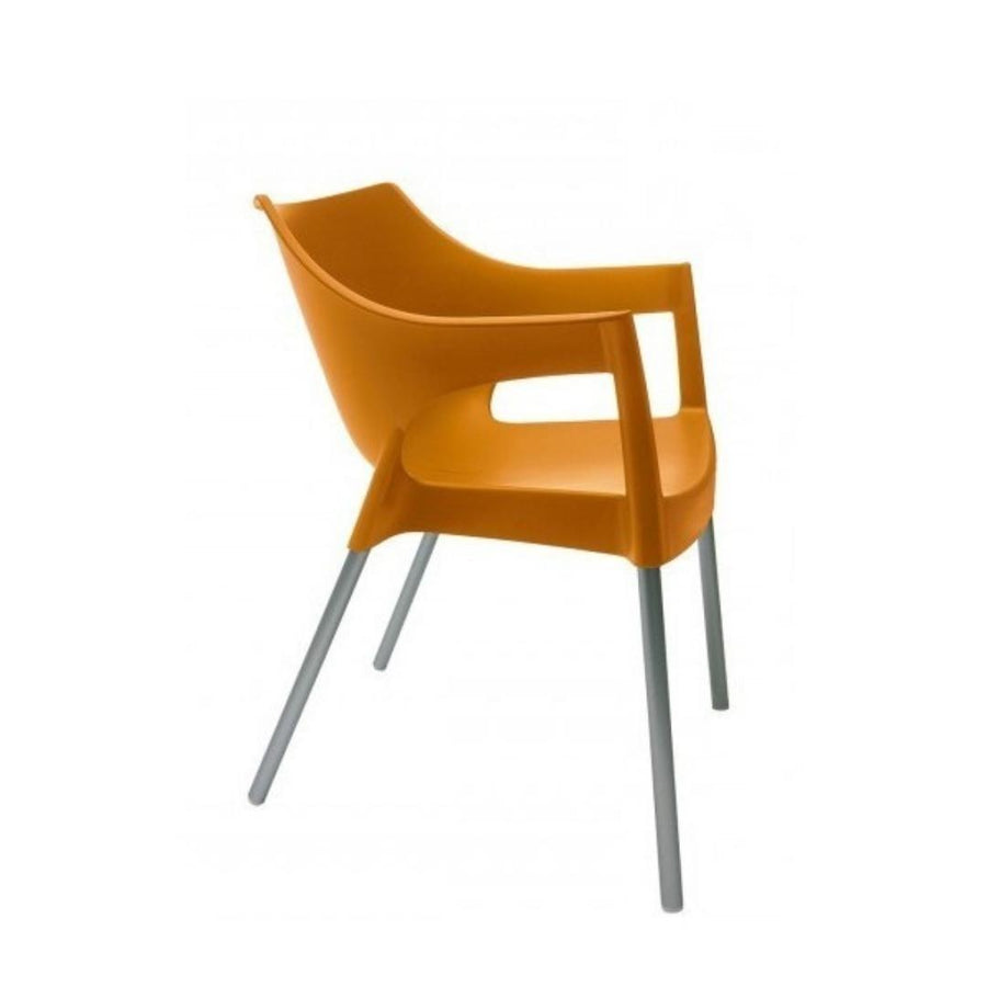 CHAIR WITH POLE ARMS