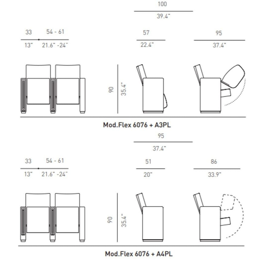FLEX ARMCHAIR 6076