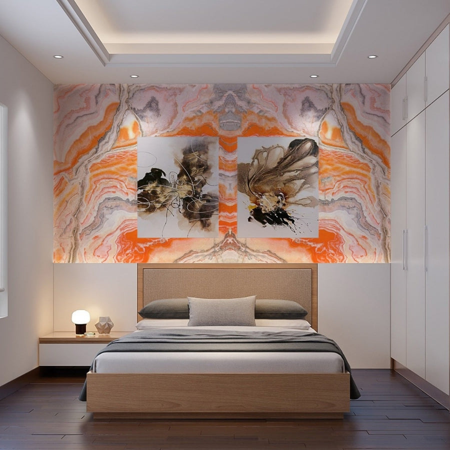 REVESTIMIENTO PIEDRA NATURAL HONEYCOMB ALUMINIO - ARQMAT