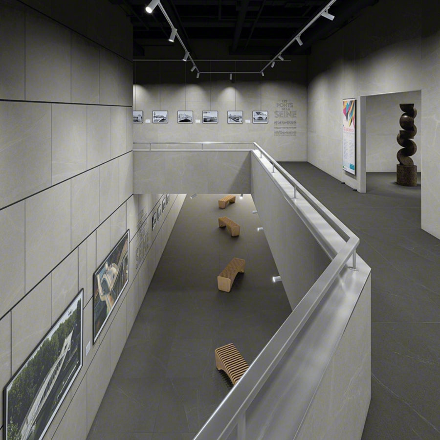 FACHADA DE PORCELANATO EFECTO PIEDRA - ARQMAT