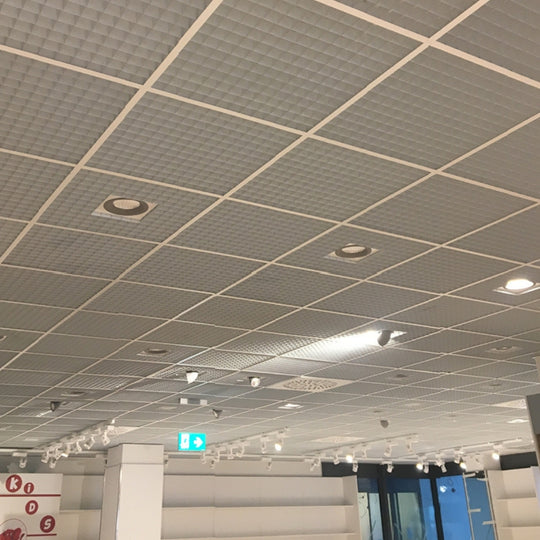 CIELO RASO METALICO LOUVRES (ALM) - ARQMAT