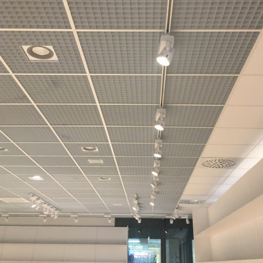 CIELO RASO METALICO LOUVRES (ALM) - ARQMAT