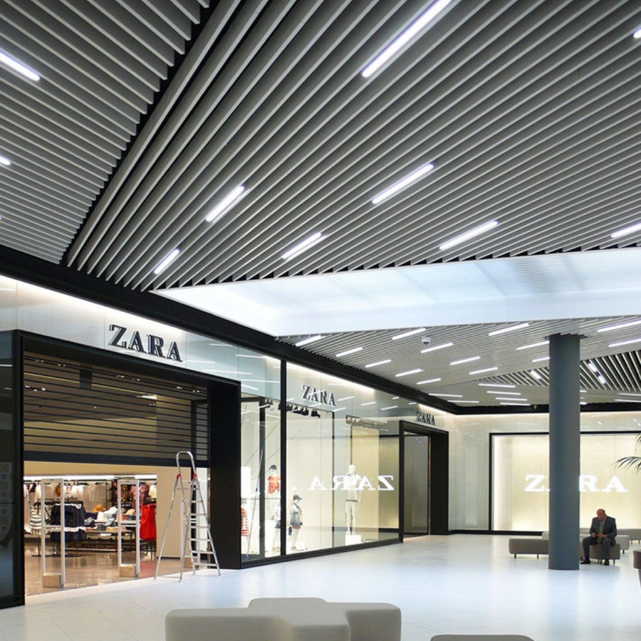 CIELO RASO METALICO BAFFLES - ARQMAT