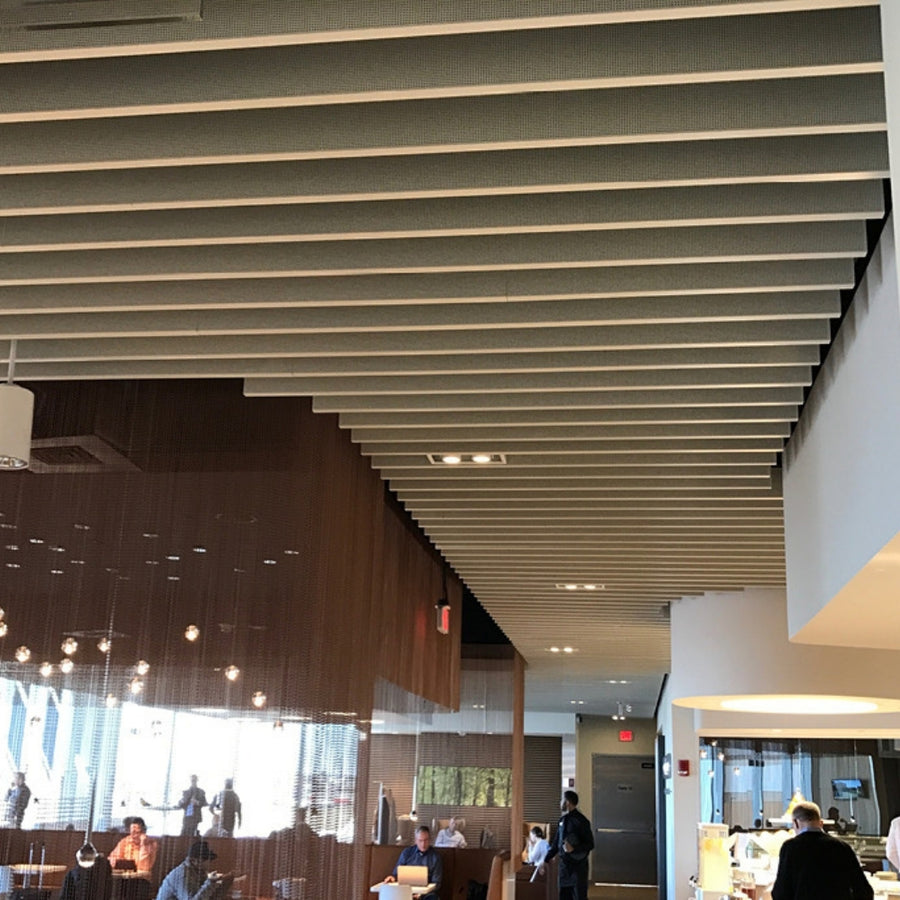 CIELO RASO METALICO BAFFLES - ARQMAT