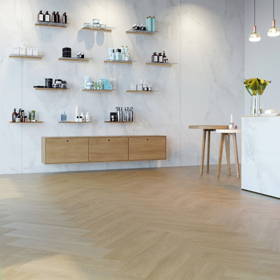 SUELO DE VINIL DE LUJO MODULEO 55 HERRINGBONE - ARQMAT