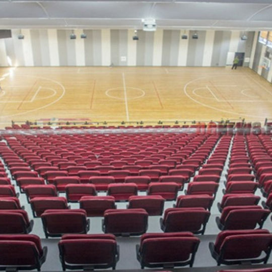 BUTACA DELTA TIP UP 211 FLOOR MOUNTED WITH MIDDLE LEG