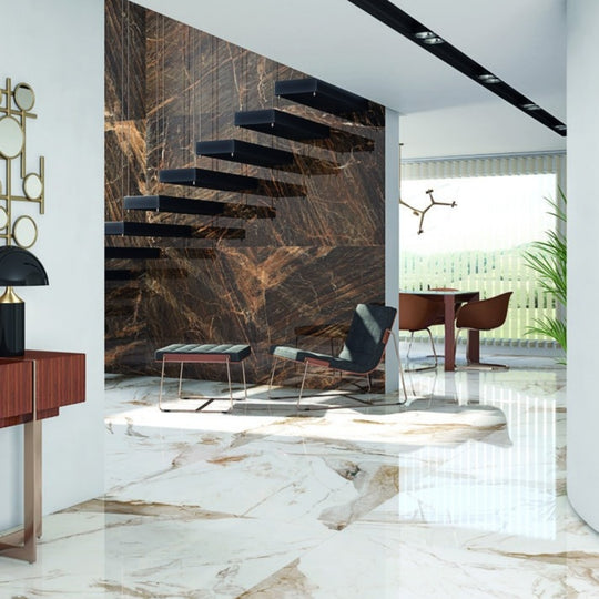 SUELO DE PORCELANATO MARMOLES - ARQMAT