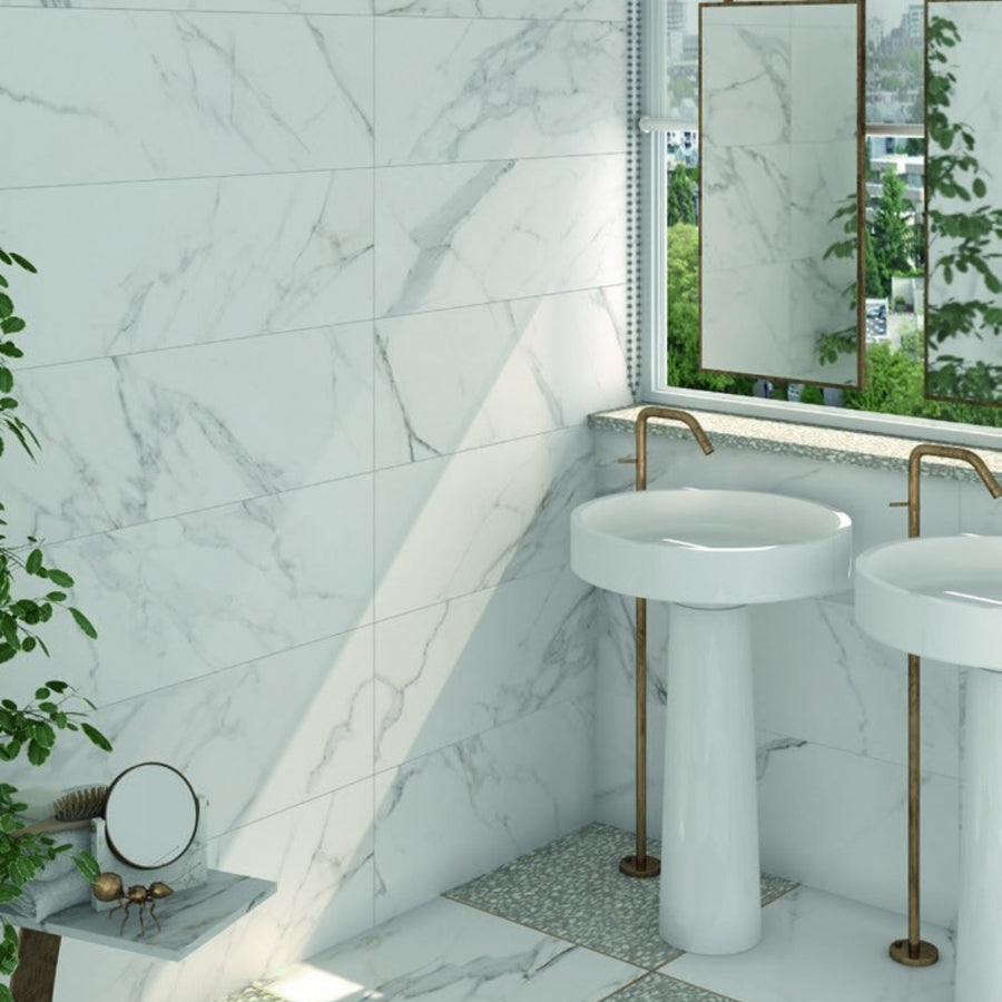 SUELO DE PORCELANATO MARMOLES - ARQMAT