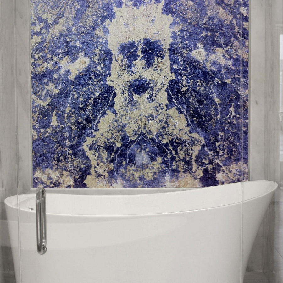 SUELO DE MÁRMOL SODALITA AZUL  |  AZULES - ARQMAT