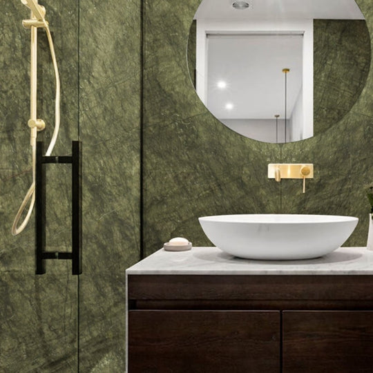 SUELO DE MÁRMOL GREEN MING | VERDES - ARQMAT