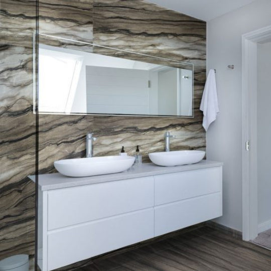 SUELO DE MÁRMOL  SEQUOIA BROWN | MARRÓN - ARQMAT