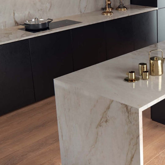 SUELO DE MÁRMOL TAJ MAHAL SENSA | CREMA - ARQMAT