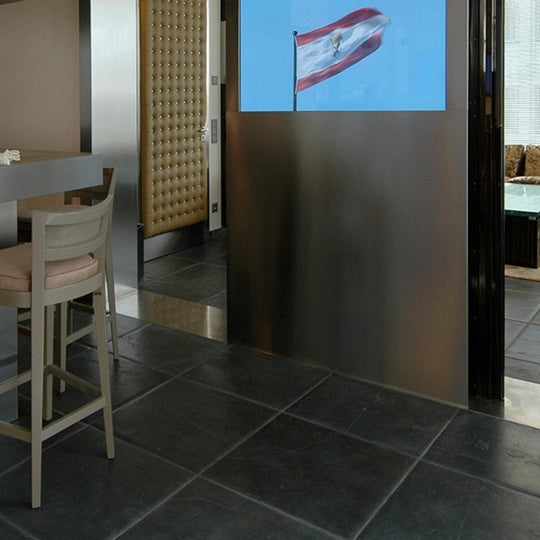 SUELO DE MÁRMOL EBANO CALIZA | NEGRO - ARQMAT