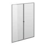 DOUBLE GLASS DOOR FOR MEDIUM CABINET