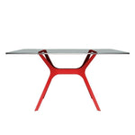 CANDLE TABLE M 120X80 GLASS