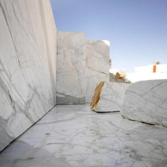 SUELO DE MÁRMOL CARRARA STATUARIETTO | BLANCO - ARQMAT