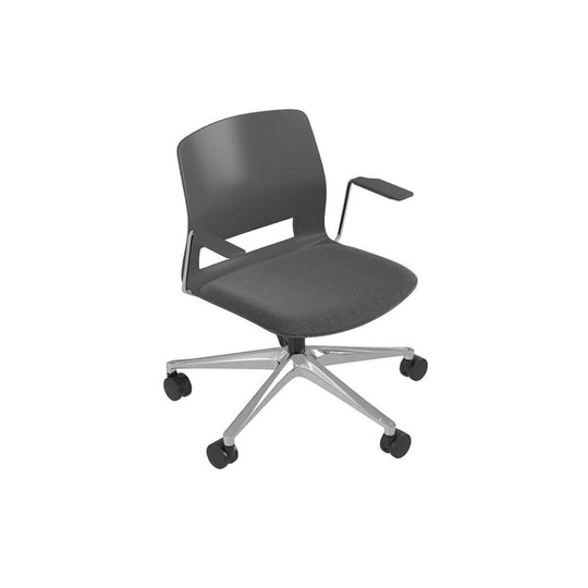 SILLA BASE GIRATORIA CON BRAZOS | EASY - ARQMAT